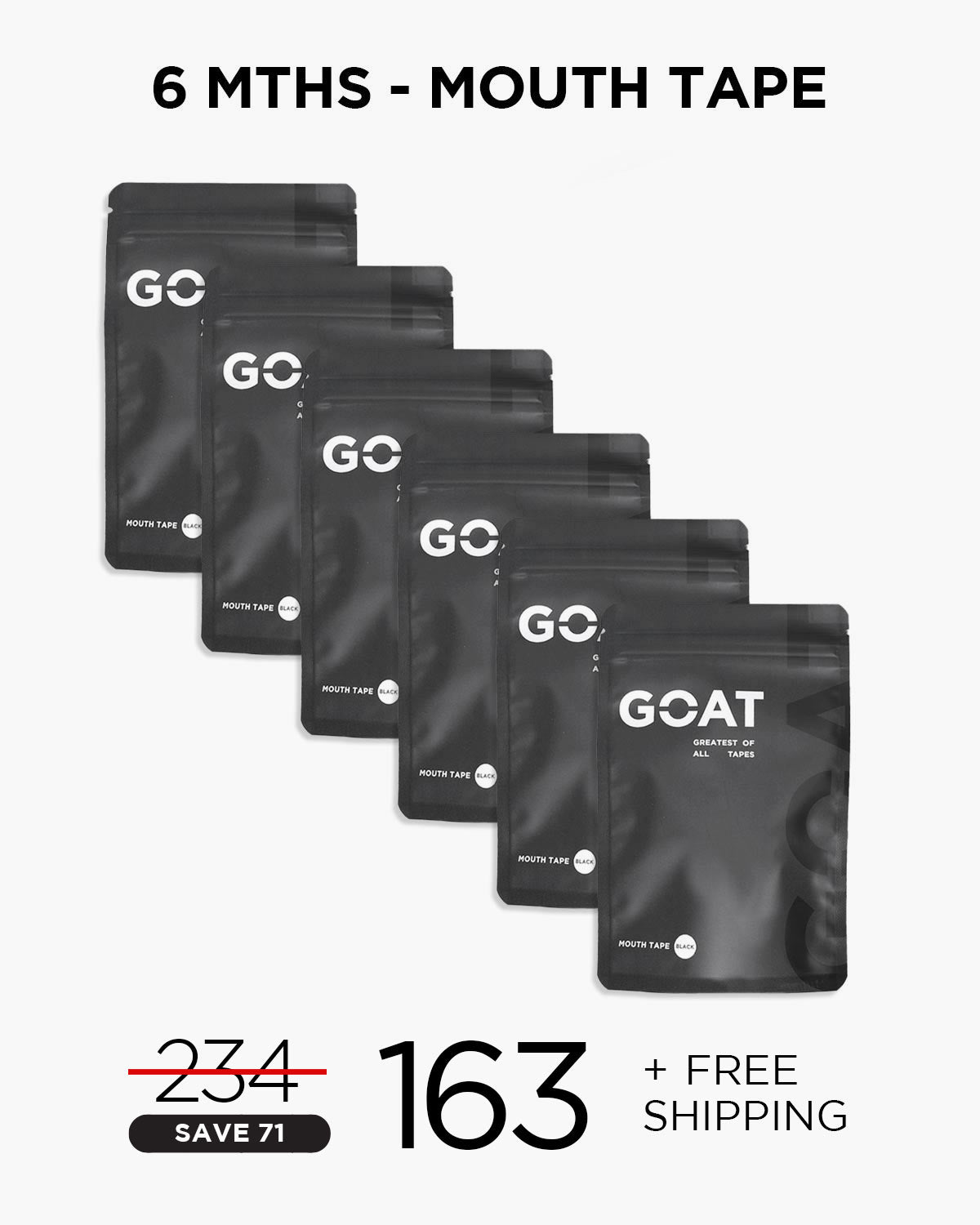 Mouth Tape - 6 Month Bundle