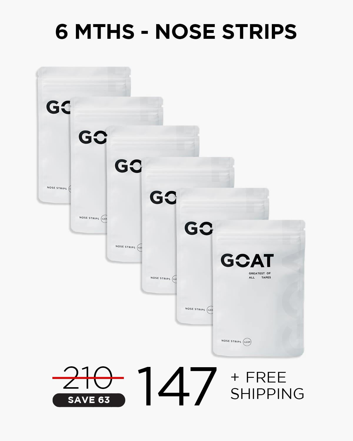 Nose Strips - 6 Month Bundle