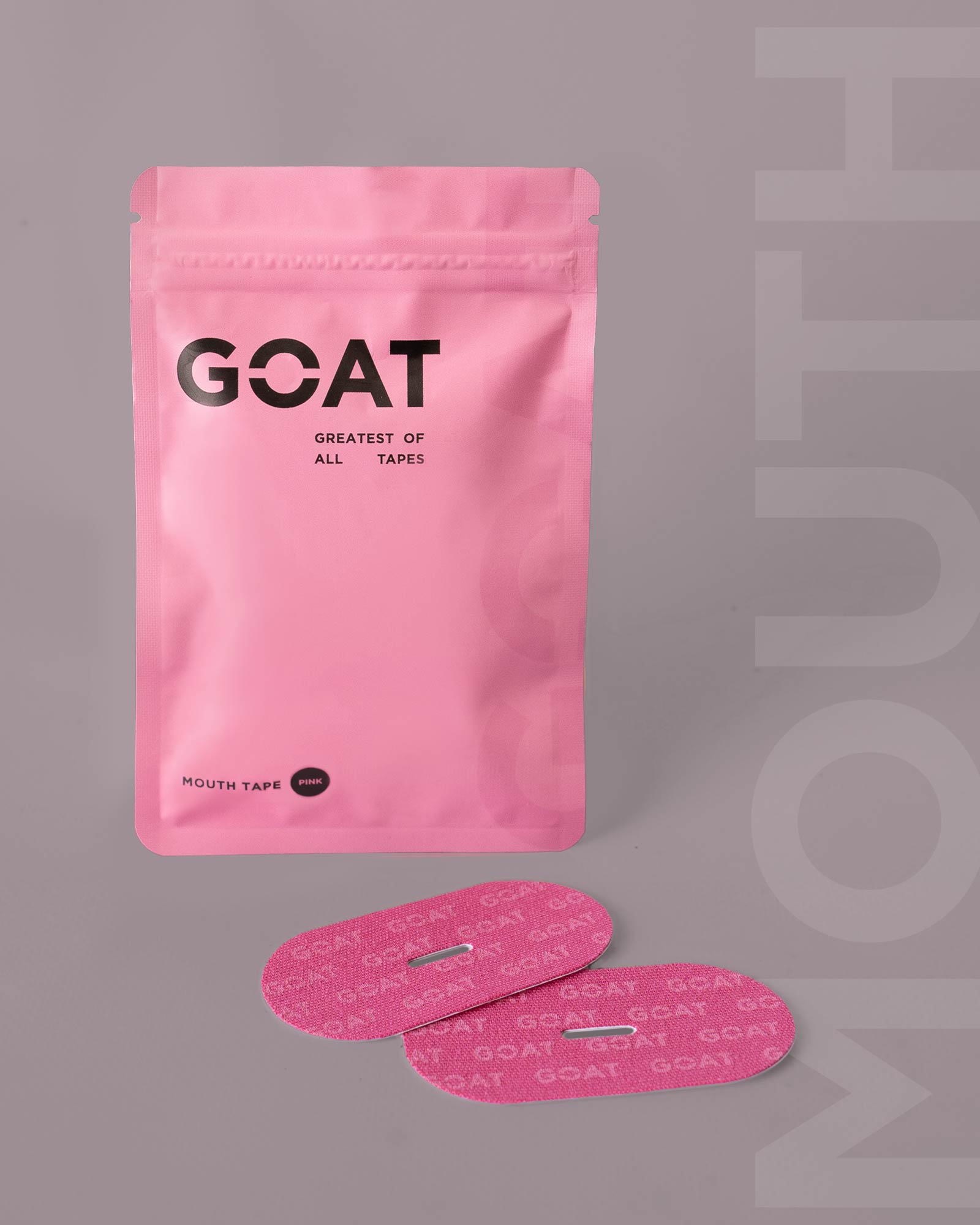 Mouth Tape w/ Slit - Pink