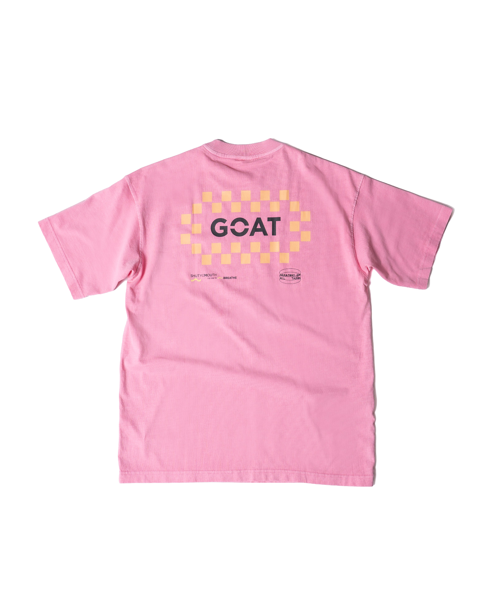 Checkerboard Unisex Tee - Acid Pink