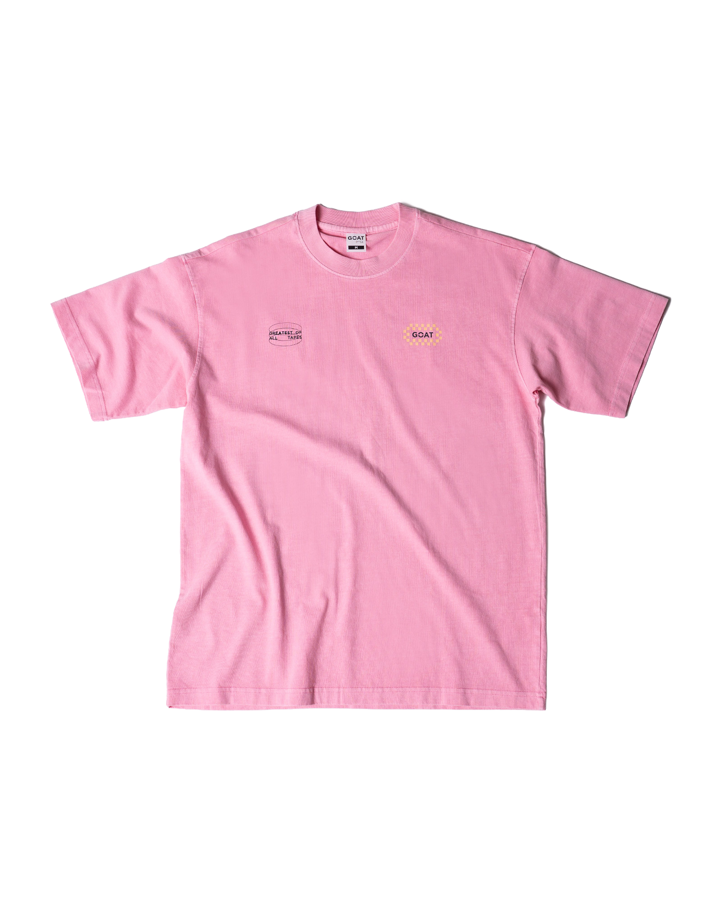 Checkerboard Unisex Tee - Acid Pink