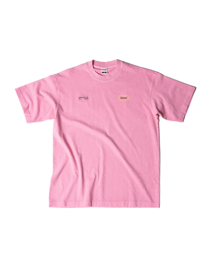 Checkerboard Unisex Tee - Acid Pink
