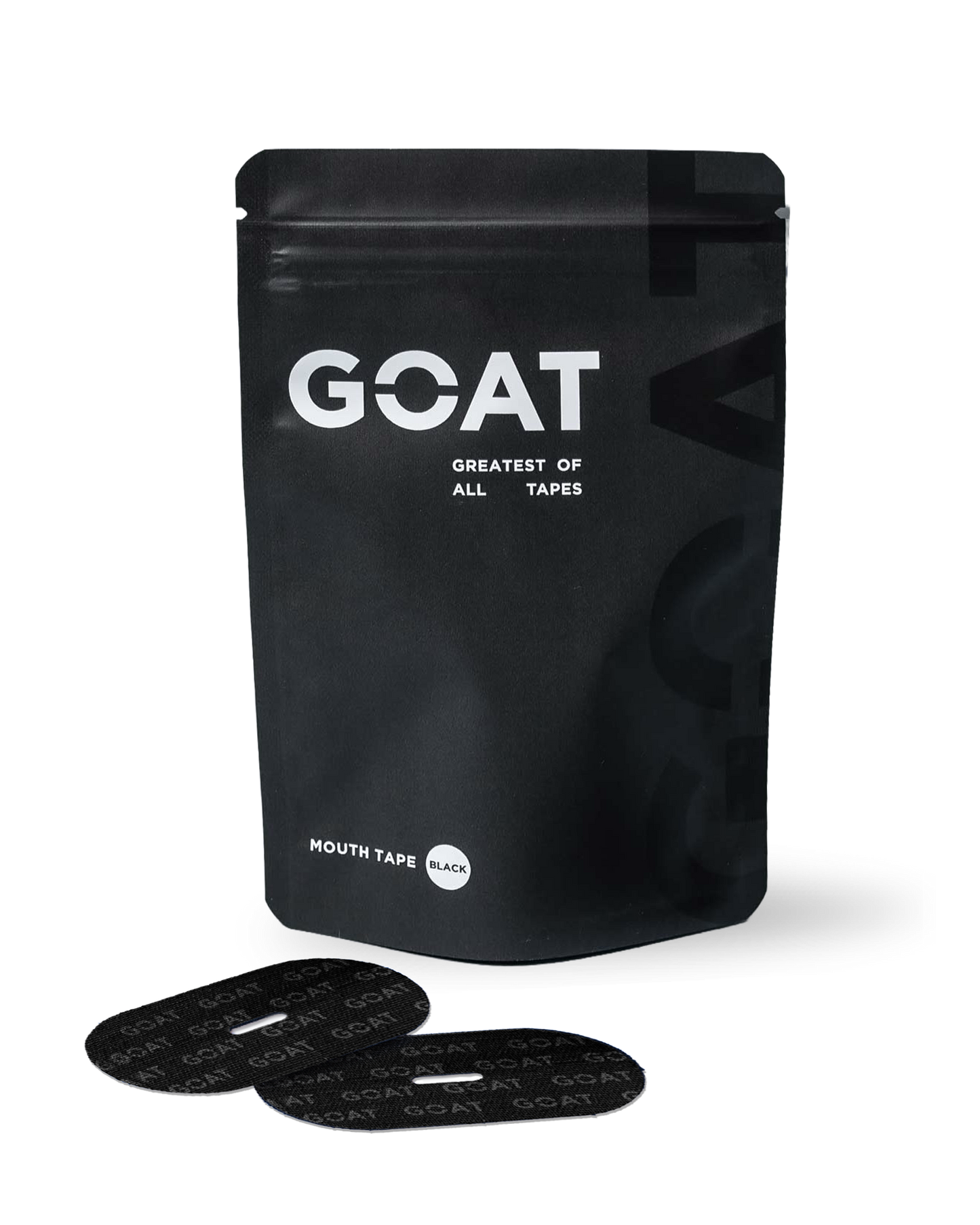 Mouth Tape w/ Slit - Black