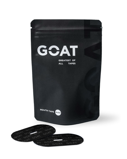 Mouth Tape w/ Slit - Black