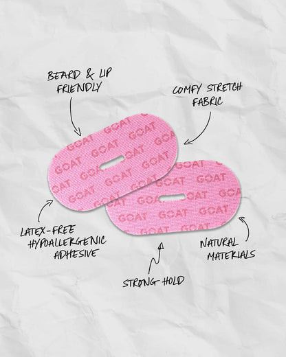 Mouth Tape w/ Slit - Pink