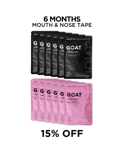 Mouth + Nose Tape - 6 Month Bundle