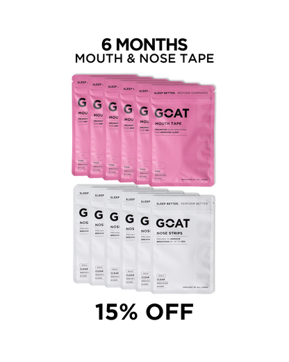 Mouth + Nose Tape - 6 Month Bundle