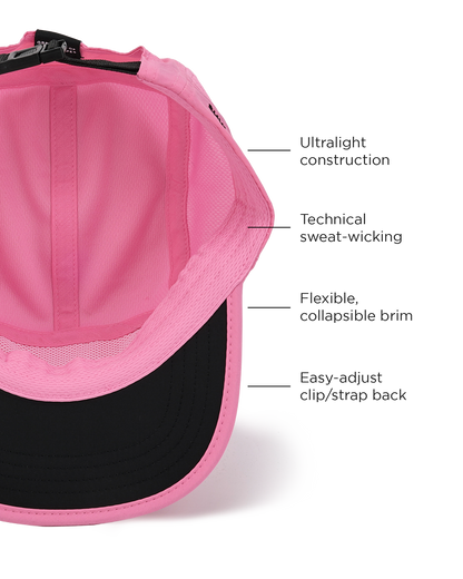 Run Cap - Pink